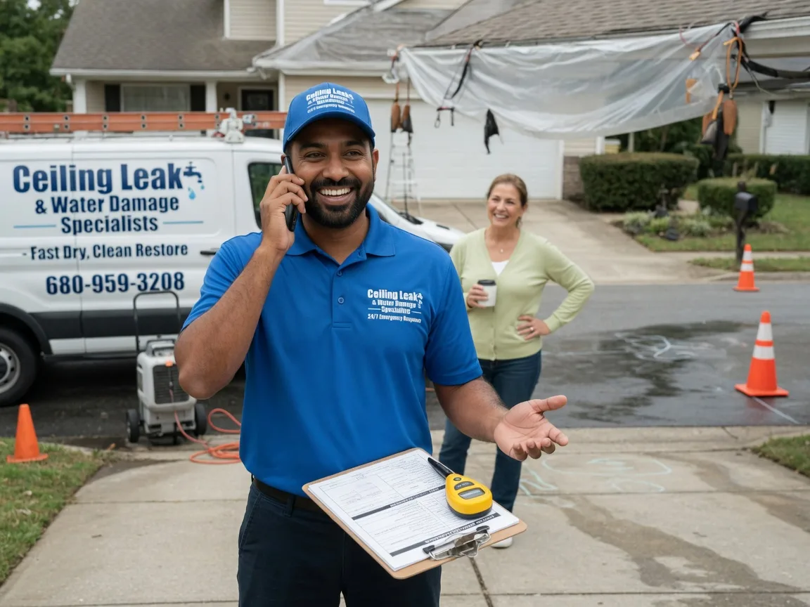 Ceiling Leak Cleanup Matador, TX FAQs